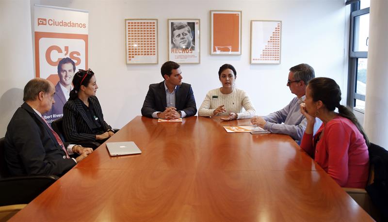 Goicoechea y Bolívar diputada del partido VP visitaron Madrid después de tener una reunión con la subcomisión de Derechos Humanos del Parlamento Europeo en Bruselas/ Foto: EFE