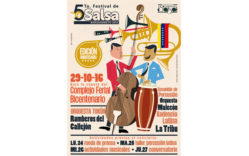 Barquisimeto acogeré el 5to Festival de Salsa 2016