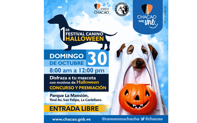 Chacao celebrará Halloween canino