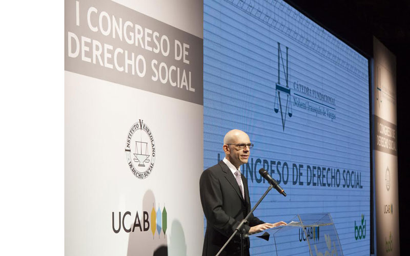 BOD y la UCAB realizaron el I Congreso de Derecho Social
