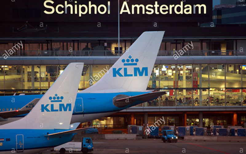KLM celebra los 100 años del hub de Schiphol en Ámsterdam