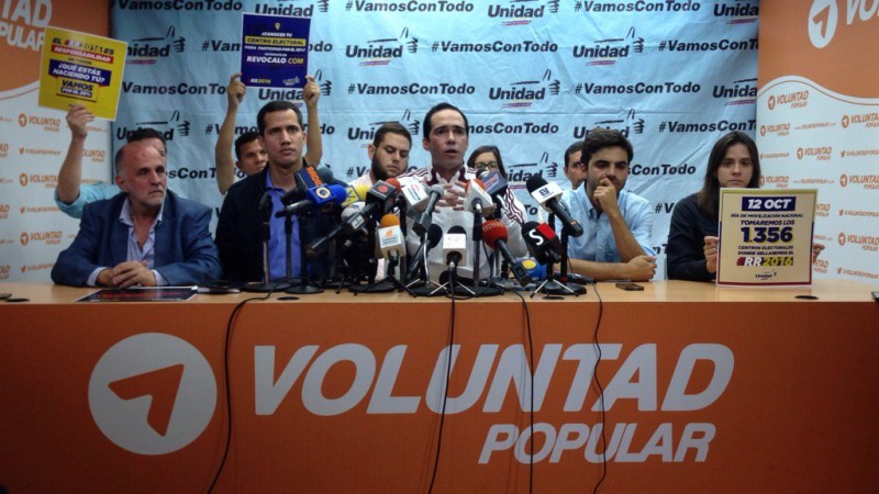 Las actividades de estos voluntarios implicarán "todo lo que tenga que ver con buscar a todos los venezolanos e involucrarlos en el proceso" del revocatorio