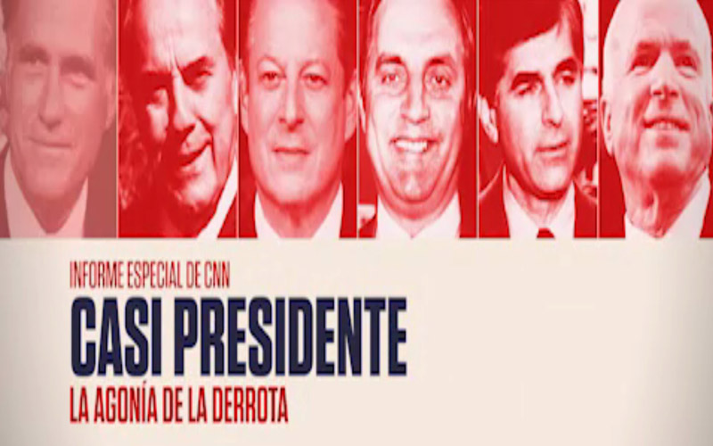 CNN en Español presenta el documental "Casi presidente: la agonía de la derrota"