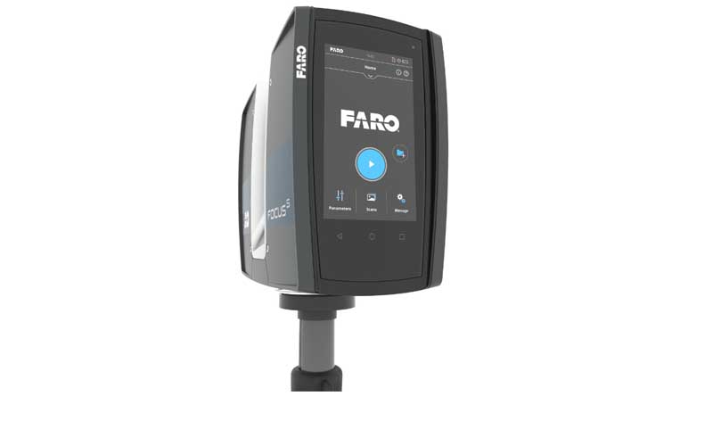 FARO® presenta el escáner láser Focus S con clasificación IP54