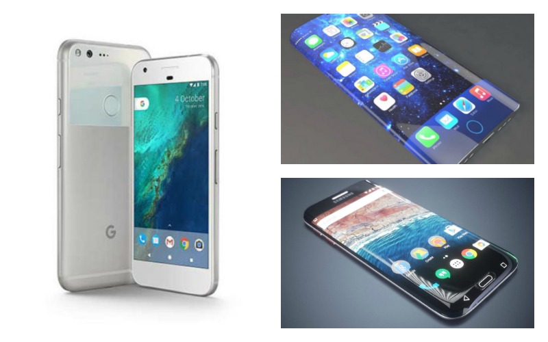 Google Pixel vs. iPhone 7 vs. Samsung Galaxy S7