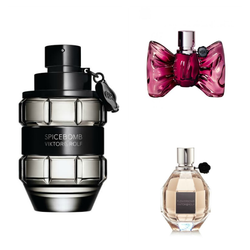 Una gama explosiva de aromas con los perfumes de Viktor & Rolf