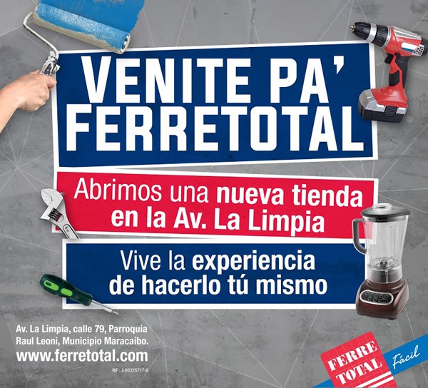 Ferretotal inauguró nueva sucursal en Maracaibo