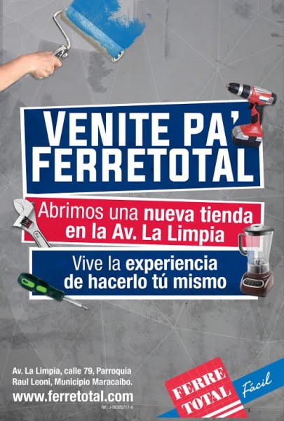Ferretotal inauguró nueva sucursal en Maracaibo