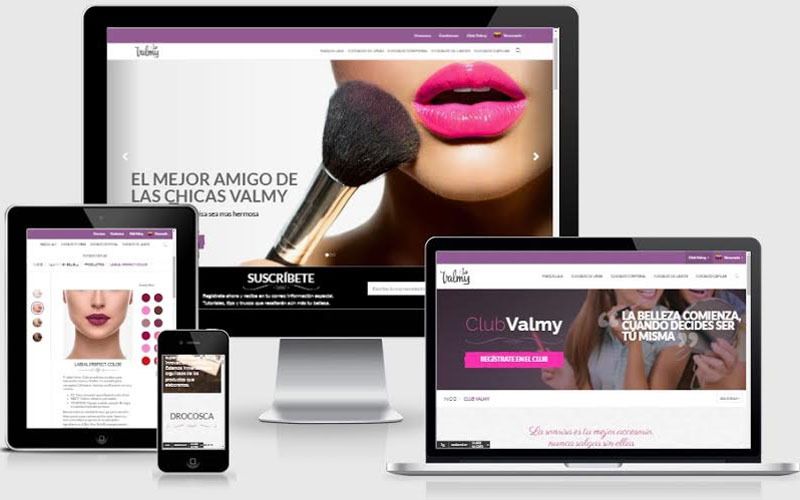 Valmy se afianza como asesor de belleza en su nuevo sitio web
