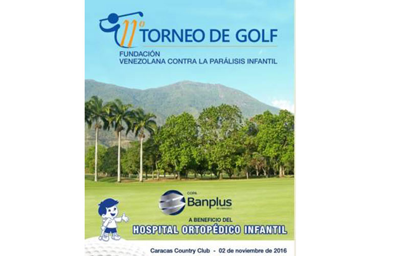 XI Torneo de Golf Copa Banplus a beneficio de la Fundación Contra la Parálisis Infantil