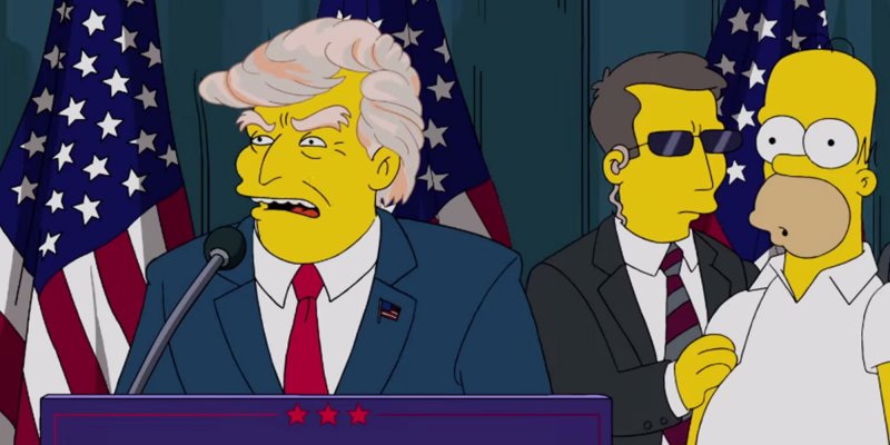 Los Simpson predijo que Donald Trump sería presidente de EEUU