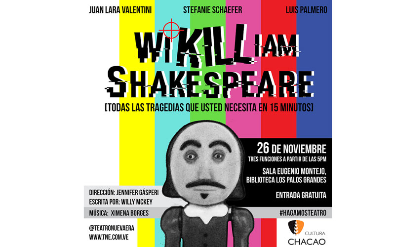 Wikilliam Shakespeare de Willy McKey llega a la Biblioteca LPG
