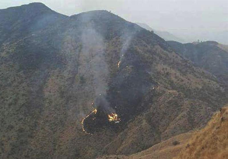 El ATR-42 de PIA que despegó en la ciudad de Chitral rumbo a Islamabad a las 15.00 hora local, se estrelló a las 16.42 en una colina el pueblo de Saddha Batolni/ Foto: EFE