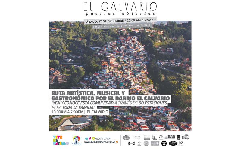 Vive El Hatillo invita a la 2da edición de “El Calvario Puertas Abiertas”