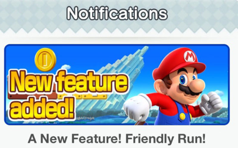 Friendly Run, nuevo modo de juego para Super Mario Run