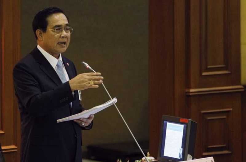 El general Prayut mantiene un pulso con los medios de comunicación desde su golpe incruento para impedir que se publiquen críticas contra sus políticas o la Casa Real/ Foto: Referencial