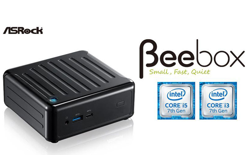 ASRock anuncia el lanzamiento del nuevo Beebox-S con procesadores Core i de 7ª Generación