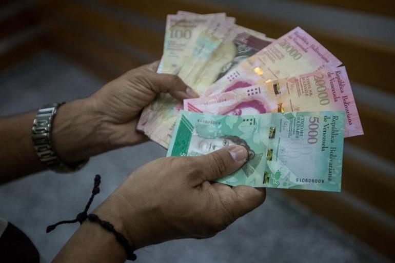 Cono monetario venezuela/ Foto: EFE