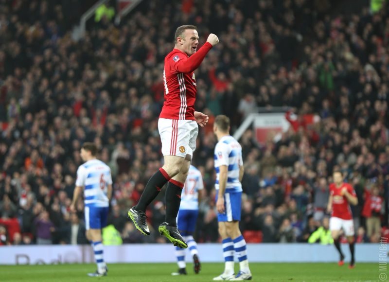 Wayne Rooney dio un paso más hacia la leyenda en el Manchester United al anotar, en la Copa de Inglaterra y frente al Reading, su gol 249 que le iguala a Bobby Charlton