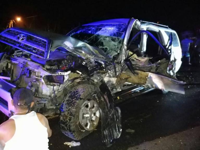 Alcalde de Río Chico resultó herido en un accidente de tránsito