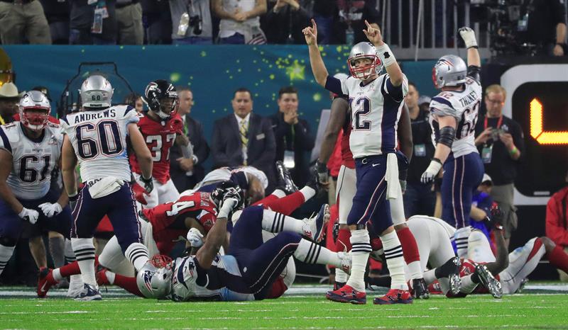 Patriots logran remontada histórica y se llevan el Super Bowl LI