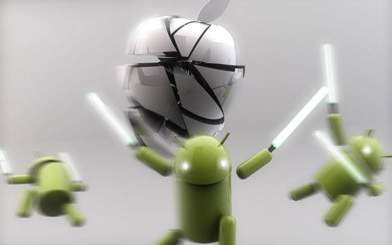 Android vs iOS: Apple reina en sus actualizaciones
