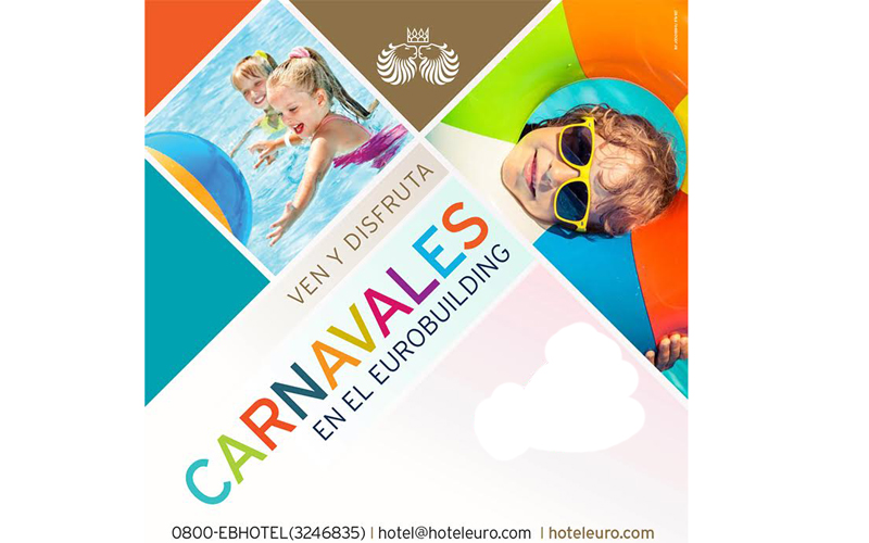 Eurobuilding Hotels trae una opción divertida en Carnavales