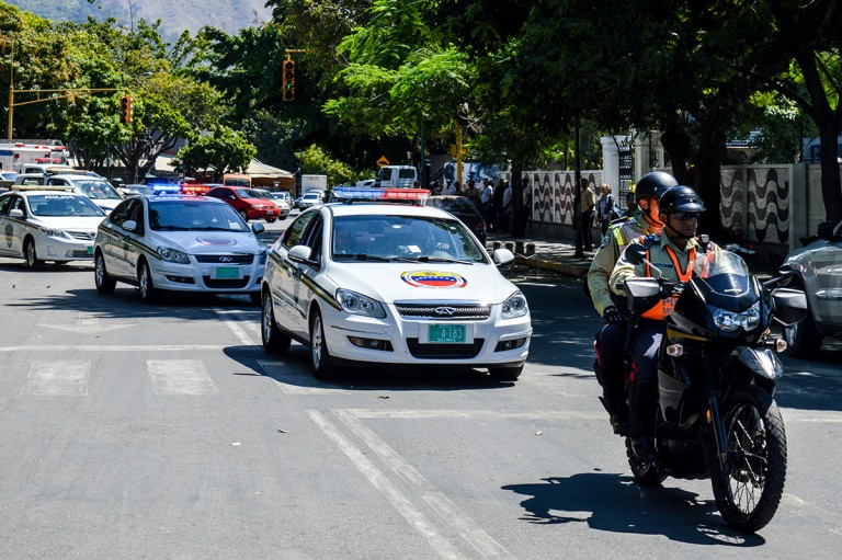 El alcalde del municipio Chacao, Ramón Muchacho, lanzó este miércoles su plan especial de seguridad para resguardar a los ciudadanos durante los actividades preparadas por la localidad en estos Carnavales 2017 / Foto: Cortesía