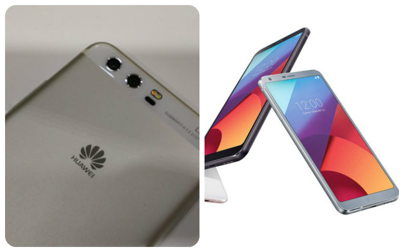 Huawei P10 vs. LG G6