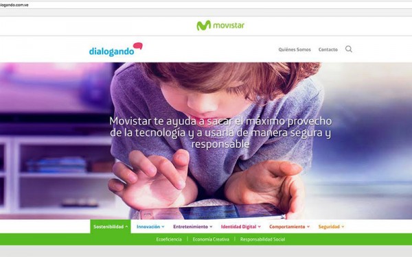 Telefónica | Movistar lanza para Venezuela el portal dialogando.com.ve