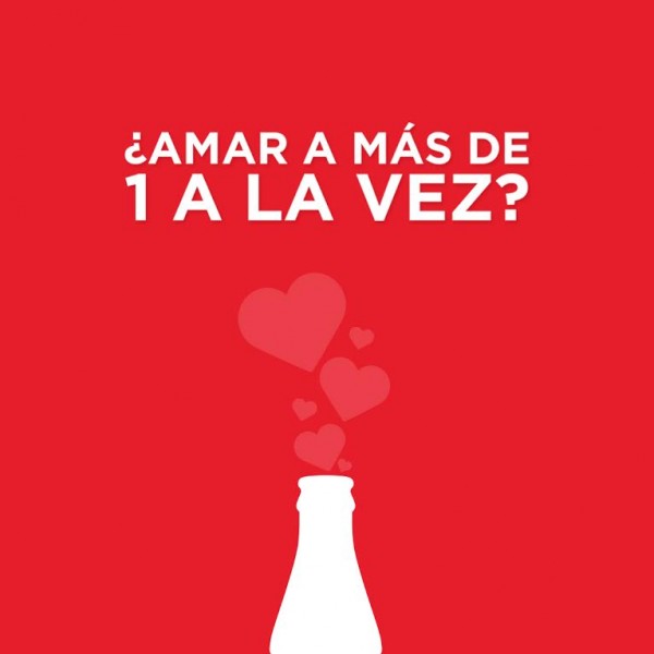 @CocaColaVe brinda tres opciones para enamorarse 