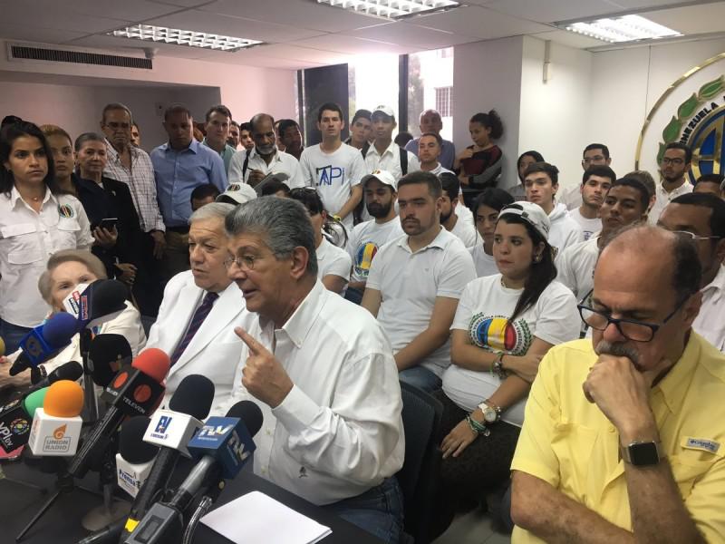 Ramos Allup a Cabello: El cambio no será con sangre sino con votos