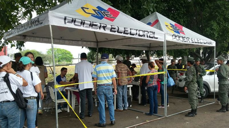 Comisios electorales de AD en Aragua