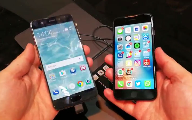 Huawei P10 tiene un parecido al iPhone 7