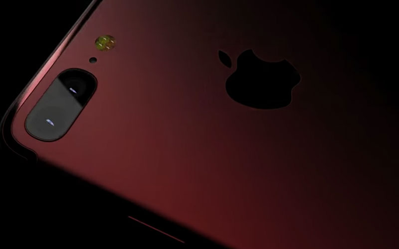 iPhone 8 aparece en un color rojo cereza (Video)