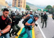 Según el secretario del Sindicato Nacional de Trabajadores de la Prensa, Marco Ruiz, señaló que la organización de los profesionales de la prensa ha totalizado un 80% de las agresiones a periodistas en manos de la GNB/ Foto: Archivo