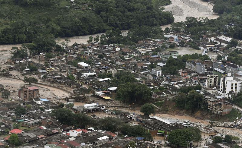 Asciende a 154 la cifra de muertos por avalancha en Mocoa, Colombia