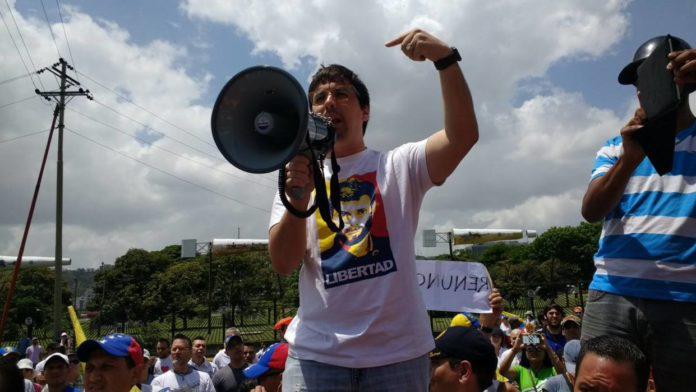 Freddy Guevara urge elevar protesta nacional a una fase definitiva