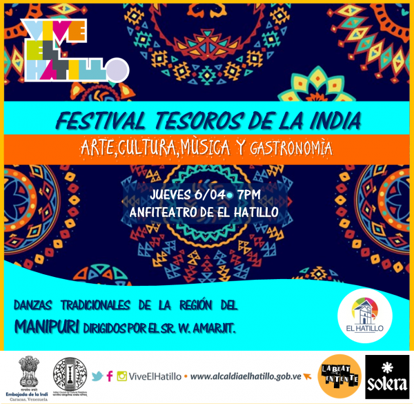 Festival Tesoros de la India: Cultura hindú se da cita en El Hatillo