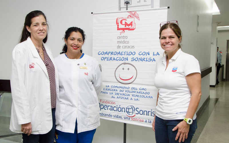 Centro Médico de Caracas comprometido con Fundación Operación Sonrisa