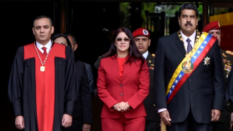 Maduro y Maikel Moreno