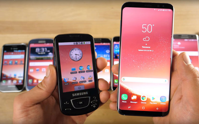 Samsung Galaxy S8 vs el resto de modelos Galaxy S: Test de velocidad