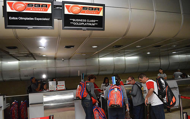 SBA Airlines trasladó a la delegación de atletas de Olimpiadas Especiales Venezuela