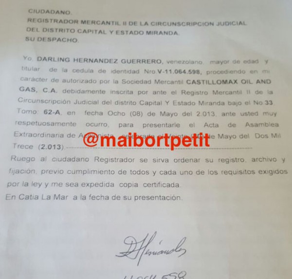 empresario Miguel Ángel Castillo Lara, acusado de haber participado en el esquema de pago de sobornos a funcionarios de Pdvsa