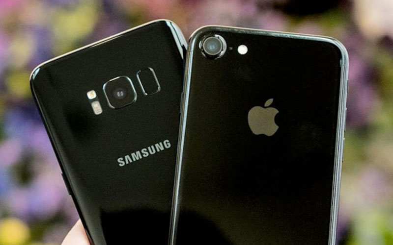 iPhone 7 es más barato de fabricar qu el Samsung Galaxy S8