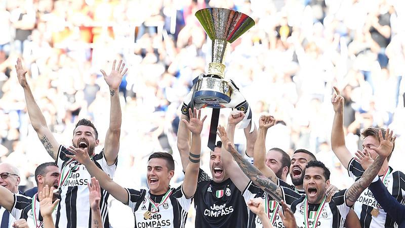 El Juventus ganó 3-0 este domingo al Crotone y conquistó su trigésimo tercer título liguero, el sexto consecutivo, una jornada antes de que termine la Serie A