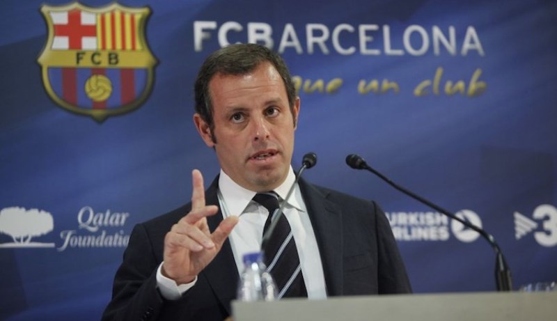 El expresidente del FC Barcelona Sandro Rosell ha sido detenido en Barcelona