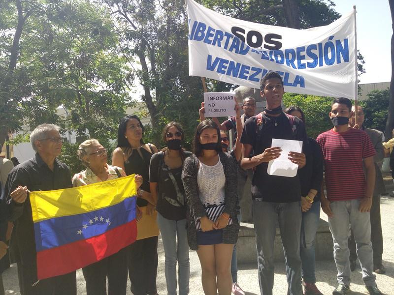 El presidente de la Conferencia Episcopal Venezolana, Monseñor Diego Padrón, quien agradeció la labor realizada por los periodistas resaltó lo riesgoso que se ha convertido el oficio de informar/ Foto: Cortesía