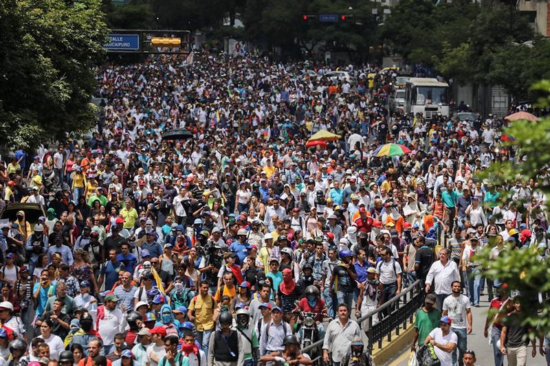 Represión volvió a ser protagonista en el día 83 de protestas