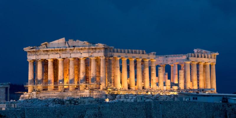 Partenón de la Acrópolis (Atenas, Grecia)